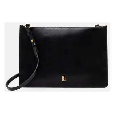 Kožená kabelka By Malene Birger AYA PURSE černá barva, 103357