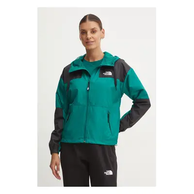 Bunda The North Face Sheru Jacket dámská, zelená barva, přechodná, NF0A4C9HNL11