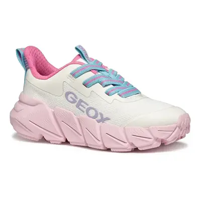 Dětské sneakers boty Geox FLEXYPER FAST růžová barva, J55N5A.0T99J