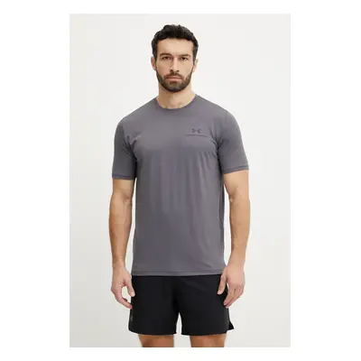 Tréninkové tričko Under Armour Rush Energy šedá barva, 1383973