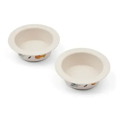 Miska Liewood Peony Printed Suction Bowl 2-Pack 2-pack LW19942