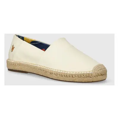 Espadrilky Polo Ralph Lauren Cevio Slip béžová barva, 803932163002