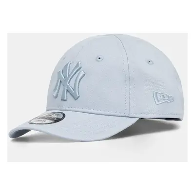 Dětská bavlněná kšiltovka New Era NEW YORK YANKEES modrá barva, s aplikací, 60595486