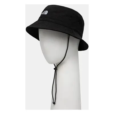 Klobouk The North Face Norm Bucket černá barva, NF0A7WHNJK31