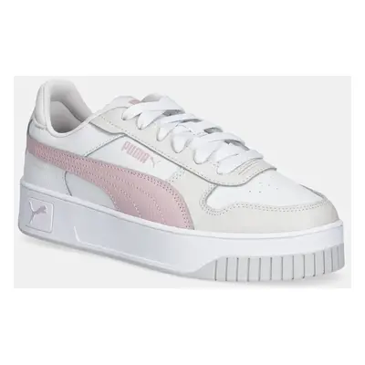 Sneakers boty Puma Carina Street šedá barva