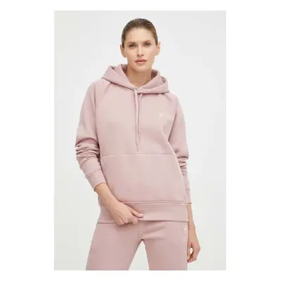 Mikina G-Star Raw dámská, růžová barva, s kapucí, hladká, D21255-C235