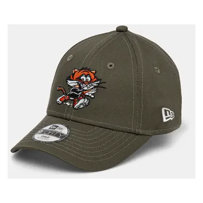 Dětská baseballová čepice New Era CINCINNATI BENGALS zelená barva, s aplikací, 60595389