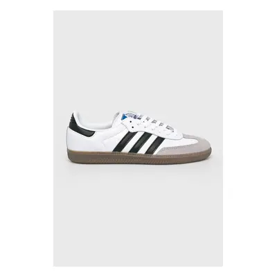 Sneakers boty adidas Originals Samba OG bílá barva, B75806