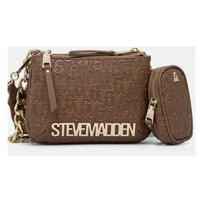 Kabelka Steve Madden Broy-E hnědá barva, SM13001641