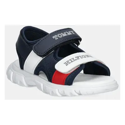 Dětské sandály Tommy Hilfiger modrá barva, T1B2-33897