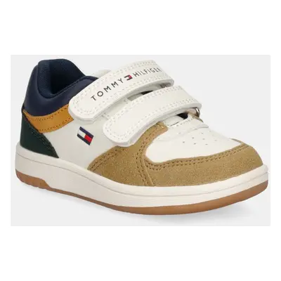 Sneakers boty Tommy Hilfiger hnědá barva, T1X9-33629