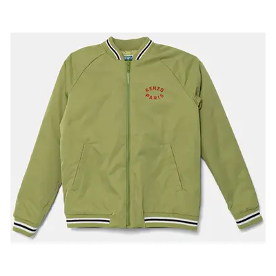 Dětská bomber bunda Kenzo Kids zelená barva, K61171