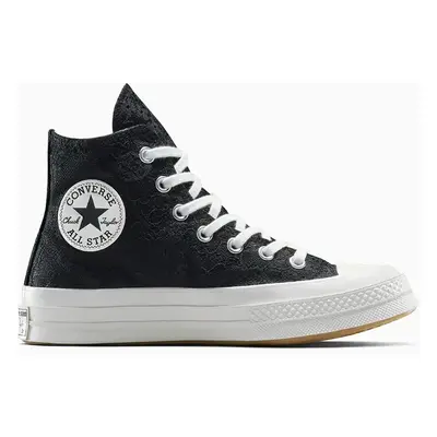 Kecky Converse Chuck 70 Lace černá barva, A13665C