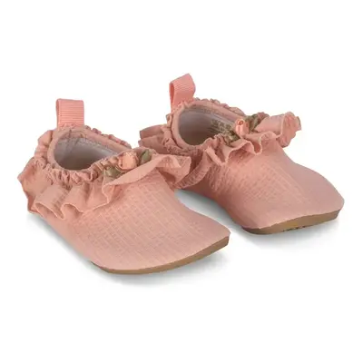 Dětské boty do vody Konges Sløjd FLEURI SWIM SHOES růžová barva, KS102631