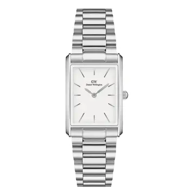 Hodinky Daniel Wellington Bound 3-Link Silver 22 stříbrná barva, DW00100700