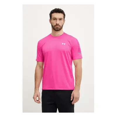 Tréninkové tričko Under Armour Tech Utility růžová barva, s aplikací, 1385976