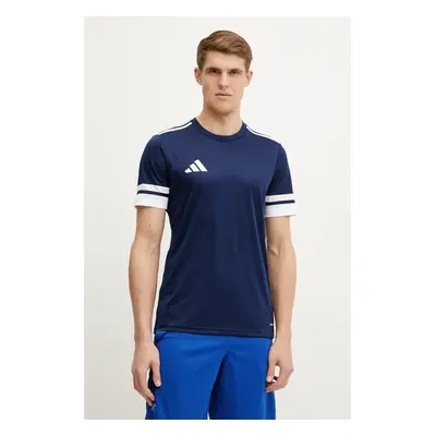 Tréninkové tričko adidas Performance Squad 25 tmavomodrá barva, s aplikací, JG5830