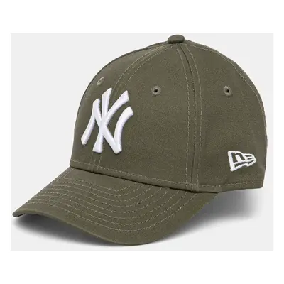 Dětská bavlněná kšiltovka New Era NEW YORK YANKEES zelená barva, s aplikací, 12745559