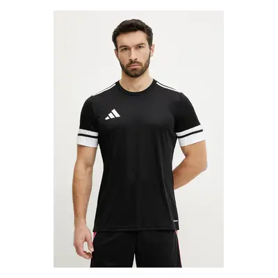 Tréninkové tričko adidas Performance Squad 25 černá barva, s aplikací, JG5832