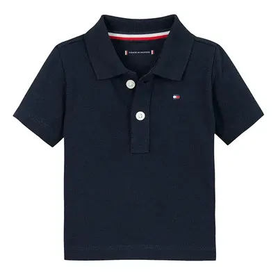 Dětské polo tričko Tommy Hilfiger tmavomodrá barva, KN0KN02030