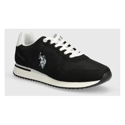 Sneakers boty U.S. Polo Assn. ALTENA černá barva, ALTENA001M 4HT1