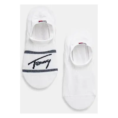 Ponožky Tommy Jeans 2-pack bílá barva, 701232733