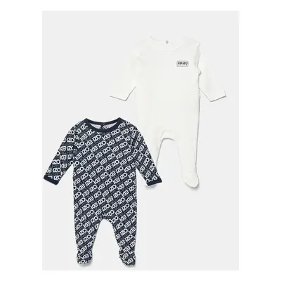 Kojenecké bavlněné dupačky Kenzo Kids 2-pack K60872