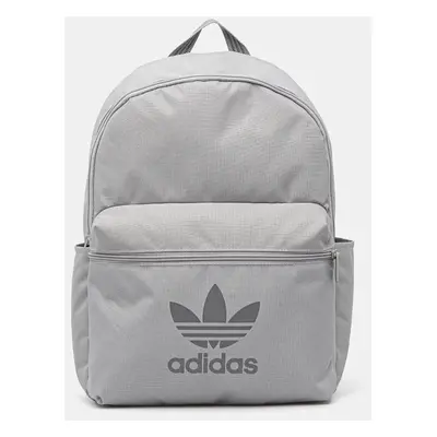 Batoh adidas Originals Adicolor šedá barva, velký, s potiskem, JI9436