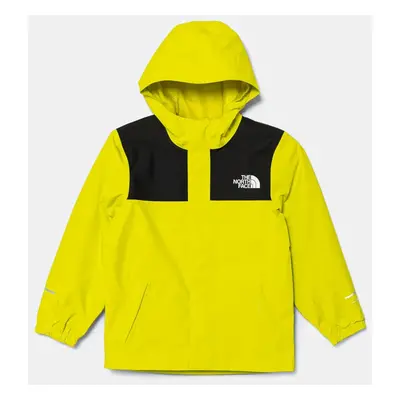 Dětská bunda The North Face ANTORA RAIN JACKET zelená barva, NF0A8A48JE31