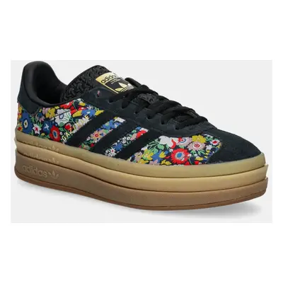 Sneakers boty adidas Originals Gazelle Bold tmavomodrá barva, JI2572