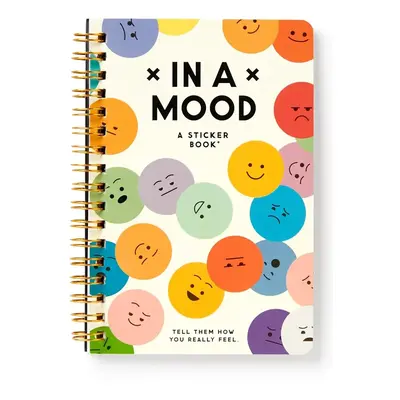 Kniha samolepek home & lifestyle In A Mood Sticker Book by Brass Monkey, English