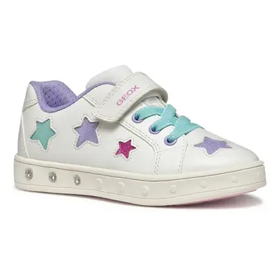 Dětské sneakers boty Geox SKYLIN bílá barva, J558WB.0BCKC