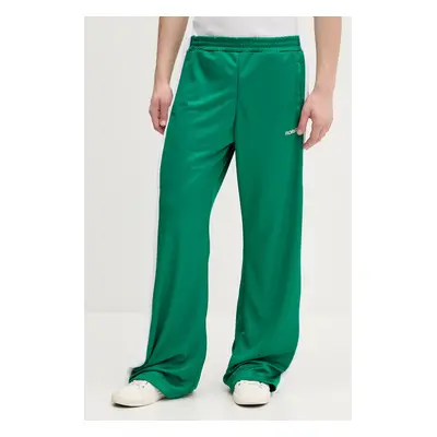 Tepláky Fiorucci Puffy Piping Track Trousers pánské, zelená barva, s aplikací, U02SPBPA057PL01GN