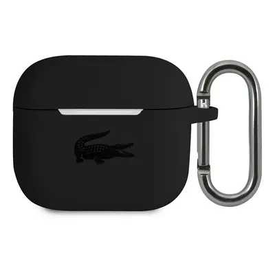 Pouzdro na airpod Lacoste Airpods 3 Cover černá barva