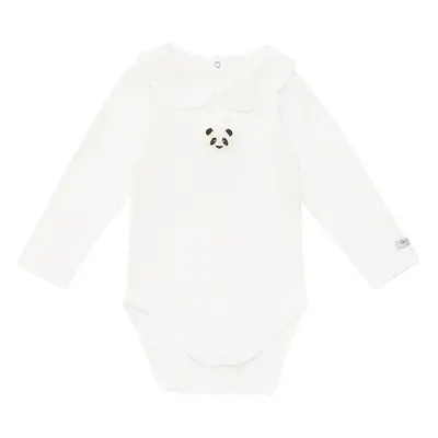 Bavlněné kojenecké body Donsje Davo Bodysuit Panda 3030107