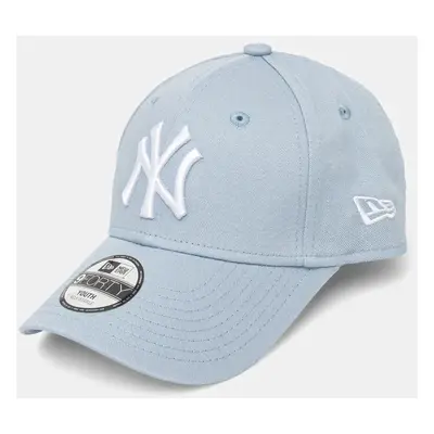 Dětská bavlněná kšiltovka New Era NEW YORK YANKEES modrá barva, s aplikací, 60565570