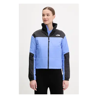 Bunda The North Face Gosei Puffer fialová barva, přechodná, NF0A879X0YI1