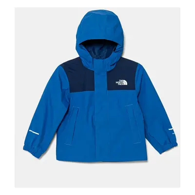 Dětská bunda The North Face KID ANTORA RAIN JACKET modrá barva, NF0A7ZZPT4S1