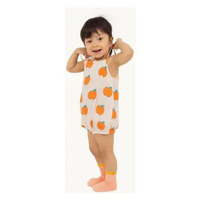 Bavlněné kojenecké body Tinycottons APPLES STRAPS BODY SS25-163