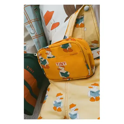 Dětská ledvinka Tinycottons READERS FANNY BAG žlutá barva, SS25-406