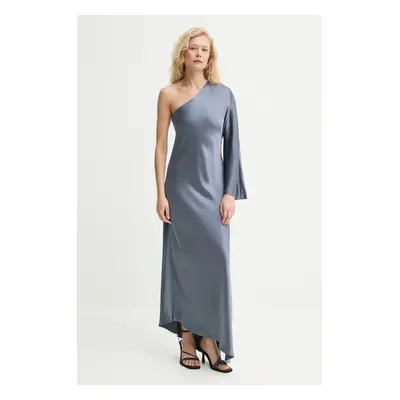 Šaty By Malene Birger AVILAS modrá barva, maxi, 103093