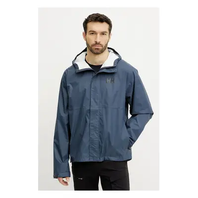 Outdoorová bunda Helly Hansen Loke modrá barva, 63396