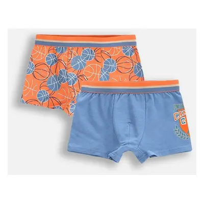 Dětské boxerky Coccodrillo 2-pack oranžová barva, PANTS