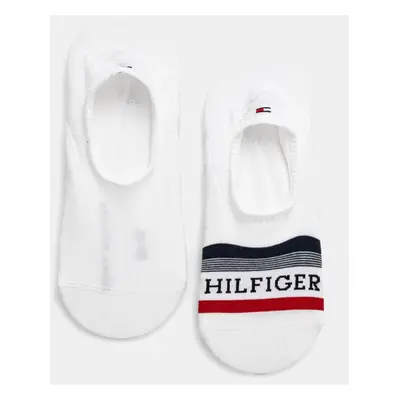 Ponožky Tommy Hilfiger 2-pack pánské, bílá barva, 701232938