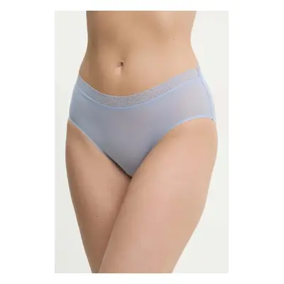 Kalhotky Chantelle SOFT STRETCH modrá barva, C11G40.01A