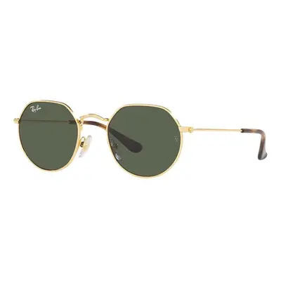 Dětské sluneční brýle Ray-Ban Junior Jack zelená barva, 0RJ9565S