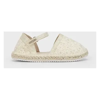 Dětské espadrilky Mayoral zlatá barva, 45644