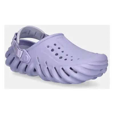 Pantofle Crocs X - (Echo) Clog dámské, fialová barva, 207937