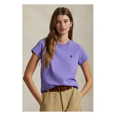 Bavlněné tričko Polo Ralph Lauren žlutá barva, 211898698