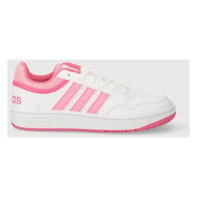 Dětské sneakers boty adidas Originals HOOPS 3.0 K růžová barva